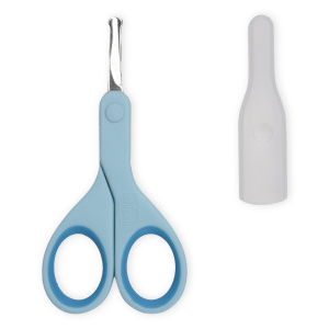 Купить: Chicco ножницы детские голубые 0 мес+