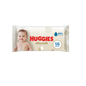 Купить: Huggies Elite Soft 56 шт салфетки влажные