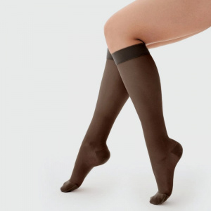 Купить: Venoteks гольфы компрессионные размер M Артикул 2С100 чёрные