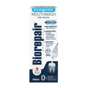 Купить: Biorepair Mouthwash Gum Protection 500 мл ополаскиватель полости рта антибактериальный