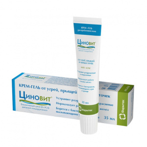 Купить: Циновит 35 мл крем-гель для проблемной кожи