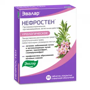 Купить Нефростен 250 мг 60 шт таблетки