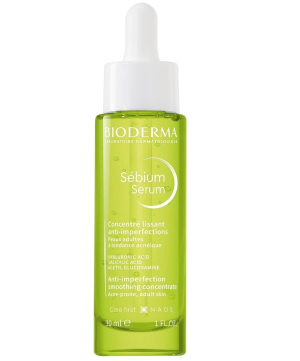 Купить: Bioderma Sebium 30 мл сыворотка против несовершенств,постакне и морщин