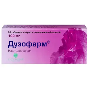 Купить Дузофарм 100 мг 60 шт таблетки покрытые пленочной оболочкой