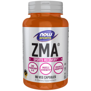 Купить: Now foods ZMA Аспартатный комплекс цинк и магний + B6 90 шт капсулы