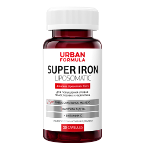 Купить: Urban Formula Super Iron 25 шт капсулы