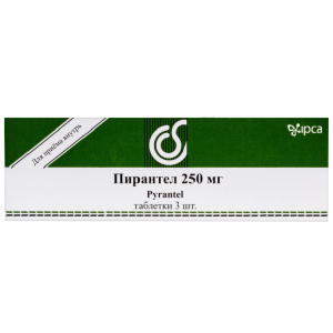 Купить: Пирантел 250 мг 3 шт таблетки