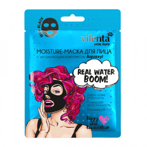 Купить: Vilenta Total Black Moisture маска для лица с увлажняющим комплексом Aquaxyl