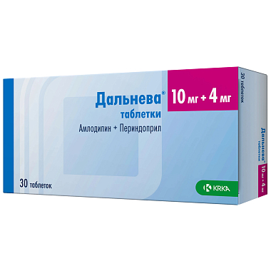 Купить Дальнева 10 мг + 4 мг 30 шт таблетки