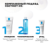 Купить La Roche-Posay Toleriane Caring Wash 200 мл крем-гель очищающий  для умывания лица с пантенолом