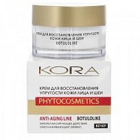 Купить: Kora 50 мл крем для лица и шеи для восстанавления упругости кожи с эффектом ботокса