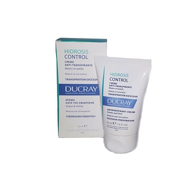 Купить Ducray Hidrosis Control 50 мл крем-дезодорант для тела