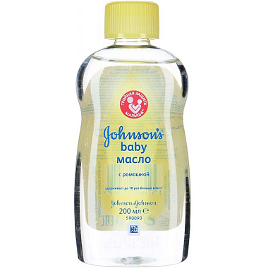 Купить Johnson’s Baby 200 мл масло для детей ромашка