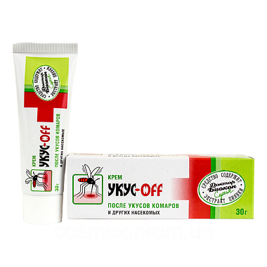 Купить Укус-OFF 30 г крем после укусов комаров и других насекомых