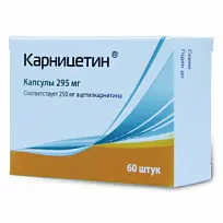 Купить: Карницетин 295 мг 60 шт капсулы