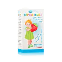 Купить: Парацетамол 2,4% 100 мл сироп клубника
