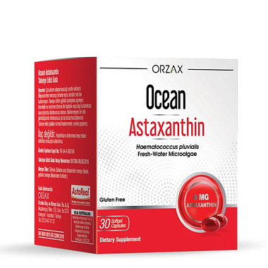 Купить Orzax Ocean Astaxanthin 30 шт капсулы