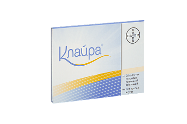 Купить Клайра 28 шт таблетки покрытые пленочной оболочкой