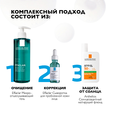 Купить La Roche-Posay Effaclar Ultra 30 мл сыворотка концентрированная  для проблемной кожи лица против прыщей угрей и постакне с салициловой кислотой