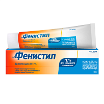 Купить: Фенистил 0,1 % 30 г гель