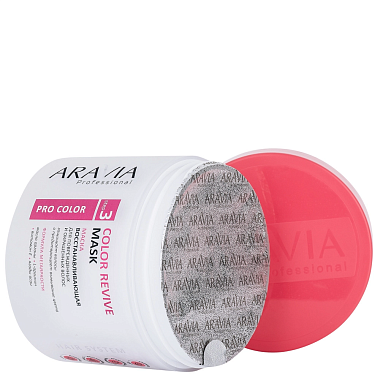 Купить Aravia Professional Color Revive Mask 300 мл восстанавливающая маска для поврежденных и окрашенных волос