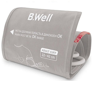 Купить B.Well манжета стандартная конусная на плечо к тонометрам размер M-L 22-42 см