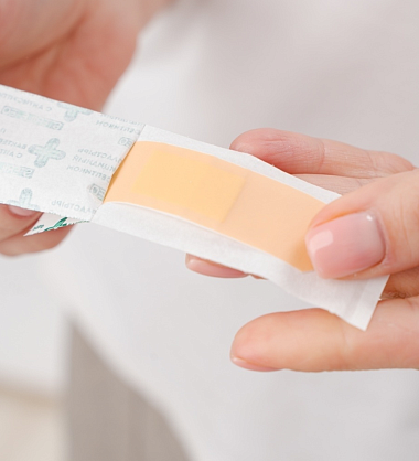 Купить Standart 20 шт пластырь стерильный медицинский бактерицидный с антисептиком на полимерной основе телесный