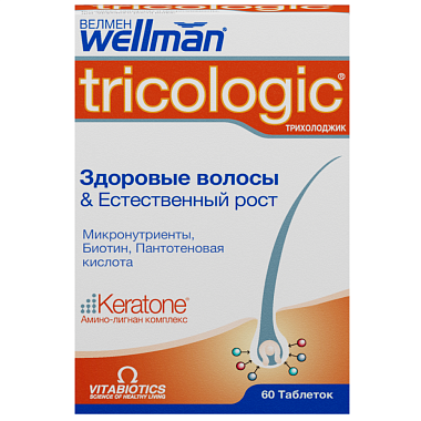 Купить Велмен Трихолоджик 60 шт таблетки