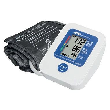 Купить AND UA-888AC E тонометр автоматический с адаптером и стандартной манжетой 22-32 см