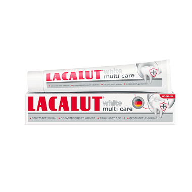 Купить Lacalut White Multi Care 60 мл паста зубная
