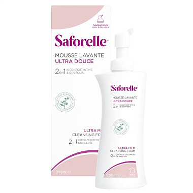 Купить Saforelle 250 мл пенка для интимной гигиены ультра-мягкая