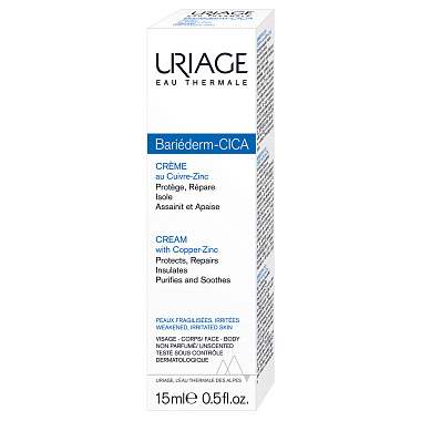 Купить Uriage Bariederm Cica-Cream 15 мл крем-цика