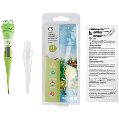 Купить CS Medica KIDS CS-82-F термометр электронный медицинский лягушка