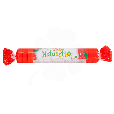 Купить Naturetto Витамин С и Марганец 39 г 17 шт таблетки жевательные со вкусом клубники