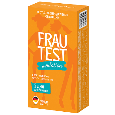 Купить Frautest Ovulation 5 шт тест-полоски для определения овуляции