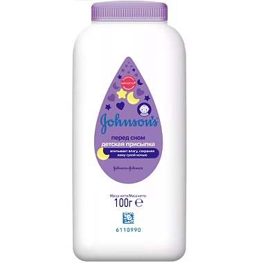 Купить Johnson’s Baby Перед Сном 100 г присыпка
