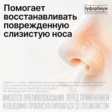 Купить Эуфорбиум Композитум Назентропфен С 20 мл спрей назальный