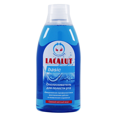 Купить Lacalut Basic ополаскиватель д/полости рта 500мл