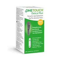 Купить: OneTouch Delica Plus 25 шт ланцеты одноразовые