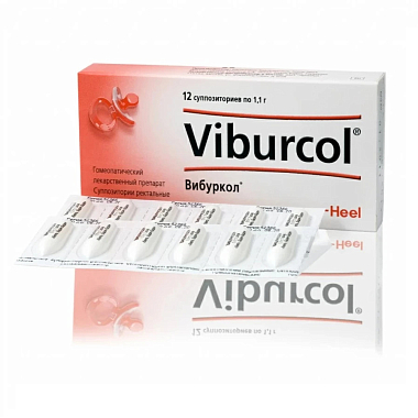 Купить Вибуркол 12 шт суппозитории