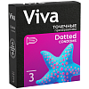 Купить Viva 3 шт презервативы с точечным рефлением