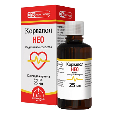 Купить Корвалол Нео 25 мл капли для приема внутрь