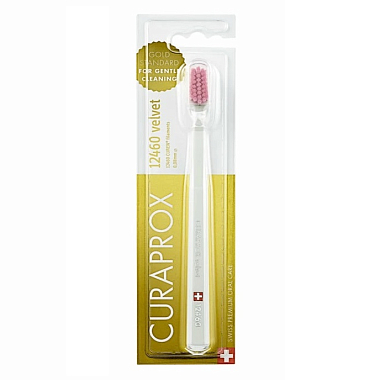 Купить Сuraprox velvet зубная щетка Артикул CS12460 0,08 мм мегасофт белая