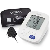 Купить: Omron M3 Comfort (HEM-7155-ALRU) тонометр автоматический с адаптером + универсальная манжета