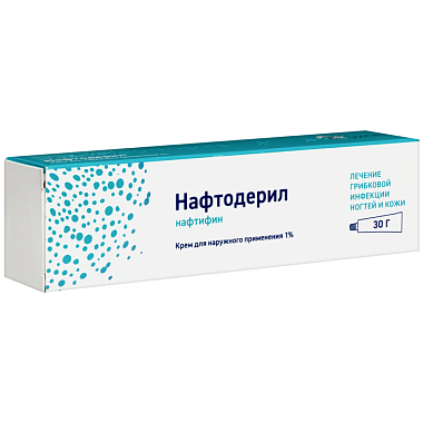 Купить Нафтодерил 1 % 30 г крем для наружного применения