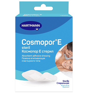 Купить Cosmopor E 10 см x 8 см 10 шт повязка стерильная