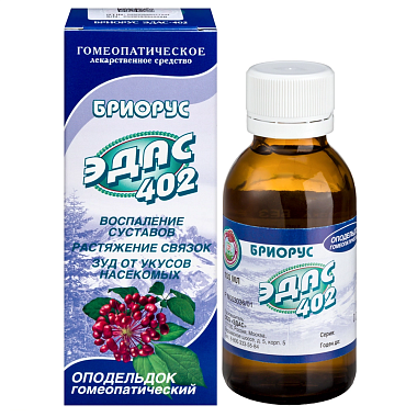 Купить Эдас-402 Бриорус 100 мл сироп гомеопатический