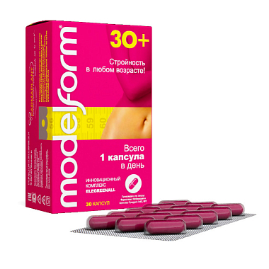 Купить Модельформ 30+ 30 шт капсулы для похудения