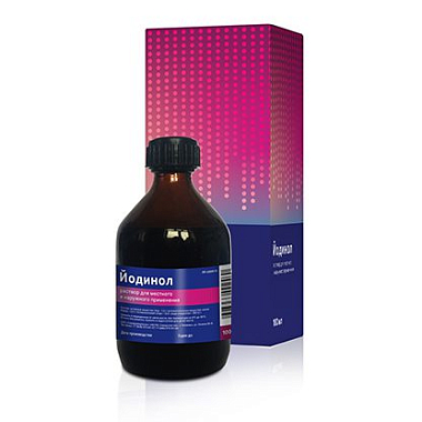 Купить Йодинол 100 мл раствор
