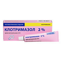 Купить: Клотримазол 2% 20 г вагинальный крем